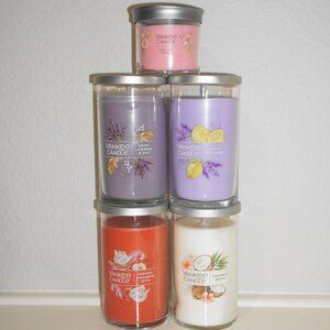 Yankee Candle lot (5) assorted